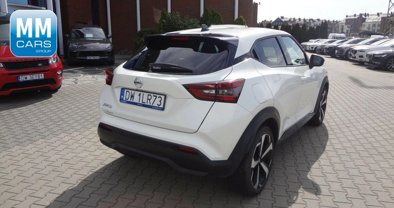 Nissan Juke cena 76850 przebieg: 60435, rok produkcji 2020 z Skępe małe 191